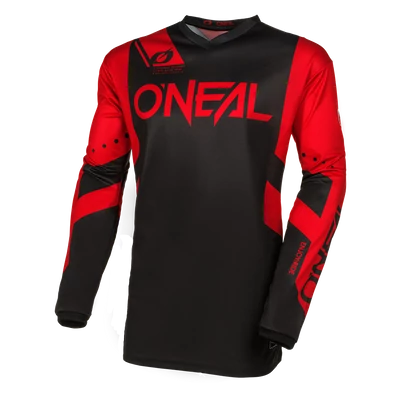 ONeal Element Racewear V24 hosszú ujjas mez fekete-piros - RideShop.hu