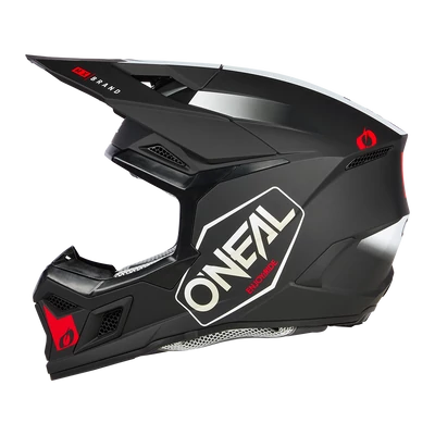 ONeal 3Series Hexx motocross sisak fekete-fehér - RideShop.hu
