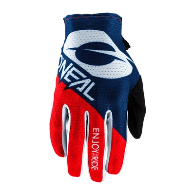 Oneal Matrix Stacked kesztyű kék/piros - RideShop.hu webshop