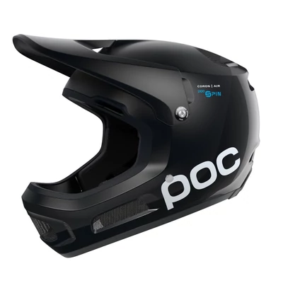 POC Coron Air Spin kerékpáros fullface sisak fekete - RideShop.hu