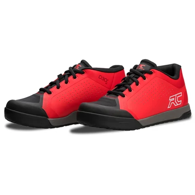 RideConcepts Powerline D3O kerékpáros cipő fekete-piros - RideShop.hu