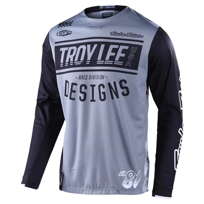 Troy Lee Designs GP Race 81 hosszú ujjas mez szürke - RideShop.hu