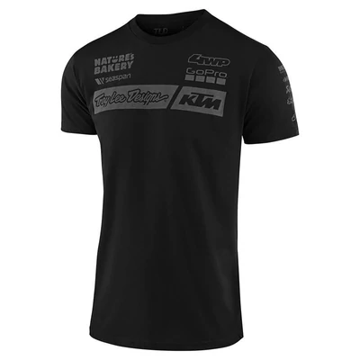 Troy Lee Designs KTM Team póló fekete - RideShop.hu