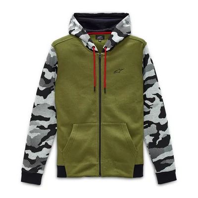 Alpinestars Terrain kapucnis pulóver olíva zöld - RideShop.hu