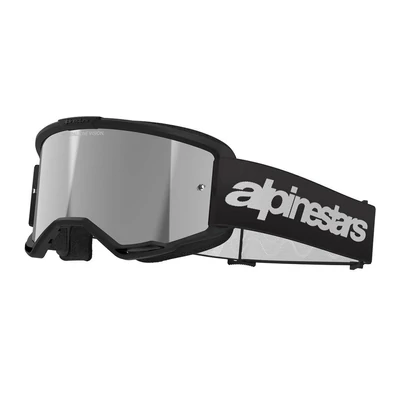 Alpinestars Vision 3 Wordmark Black szemüveg tükrös lencsés - RideShop