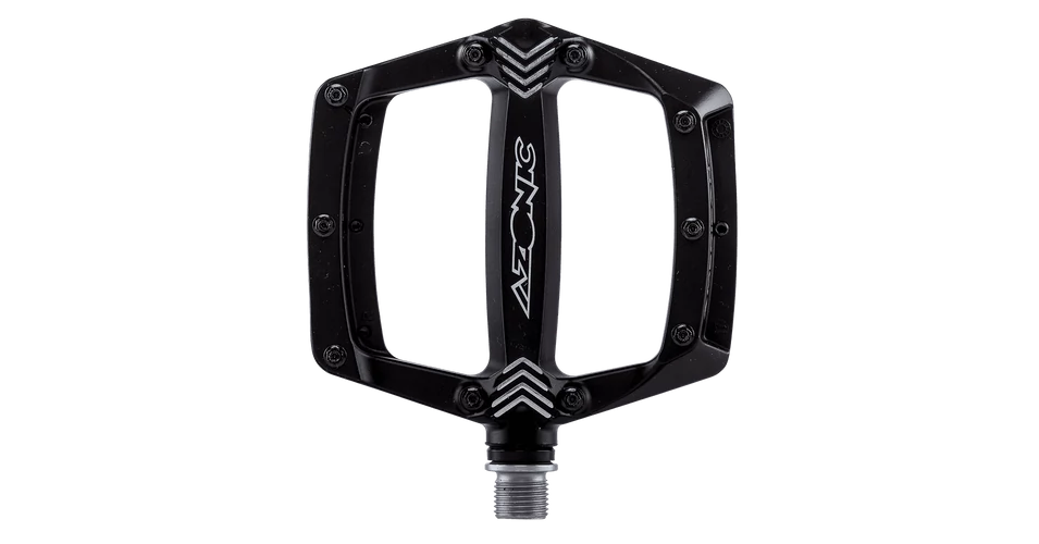 Pedals Pedali Flat Azonic Azonic 420 Flats MTB Pedal RevZilla